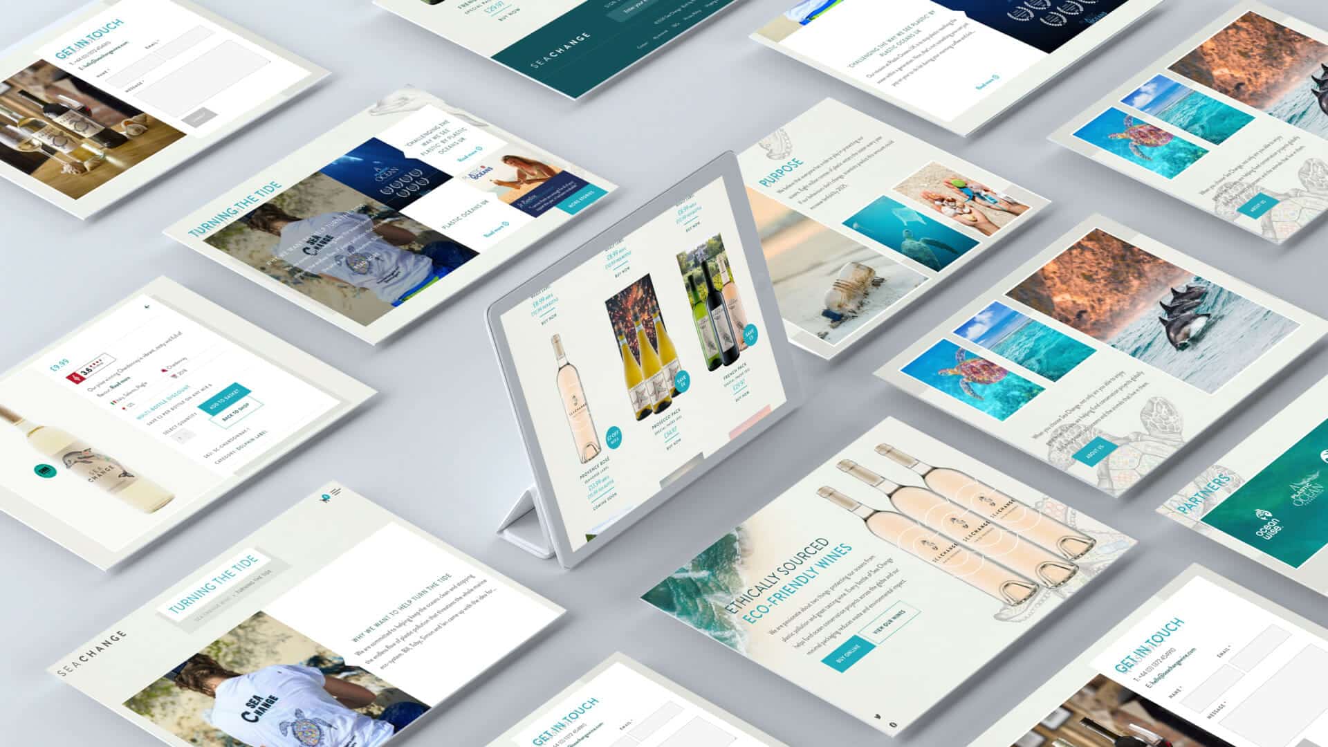 Seachange website redesign