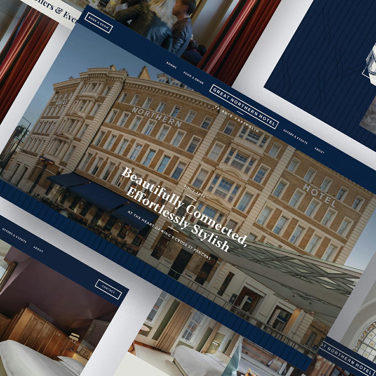 Luxury Hotel website and branding
