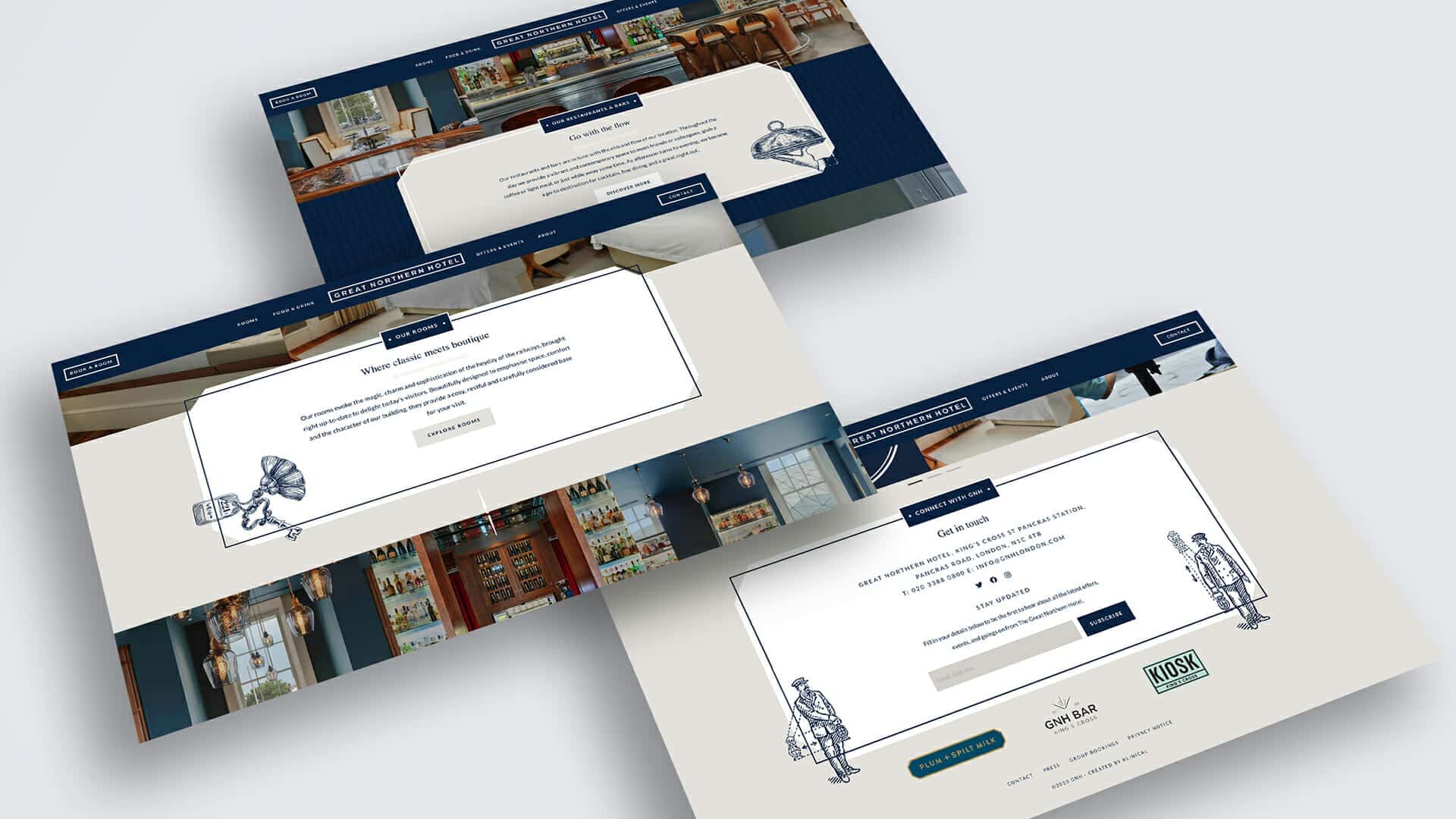Great Northern Hotel Website Redesign
