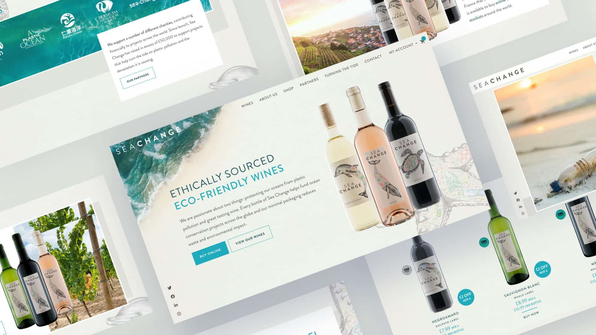 website branding FMCG and sustainable